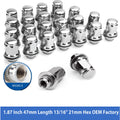 Xtra Tall Chrome Lug Nut for Toyota 4Runner Tacoma TRD (1984–1995)