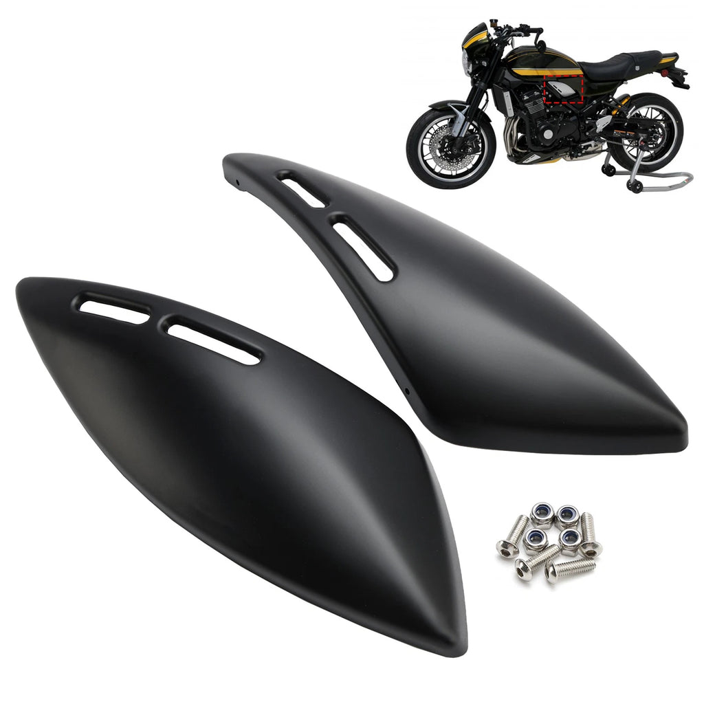 Gas Tank Side Cover Panel Fairing for Kawasaki Z900RS (2018–2024) Matte Black