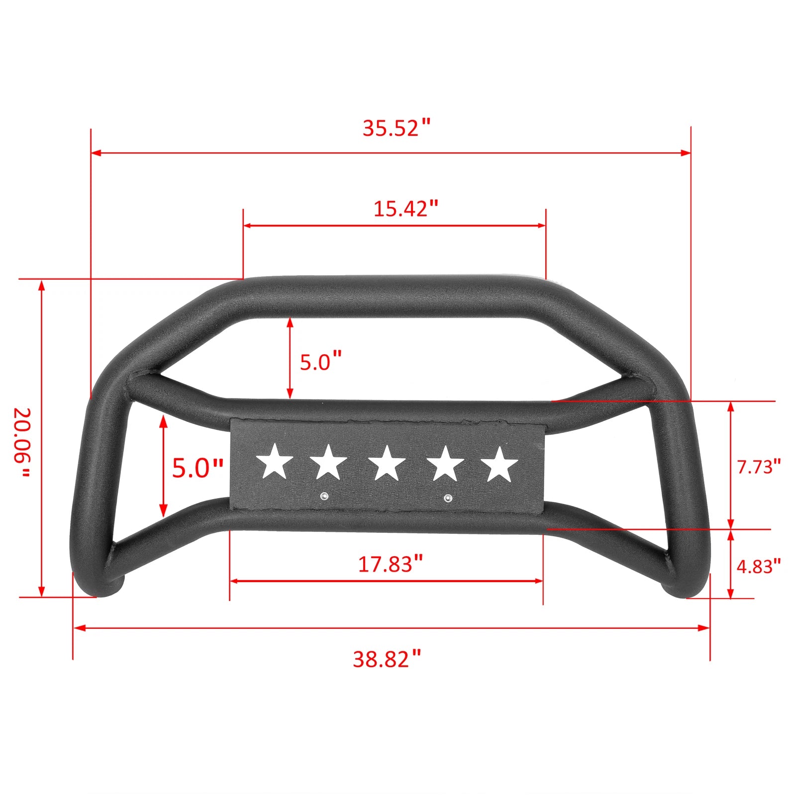 Bull Bar Grille Guard for Toyota Tacoma (2005–2023)