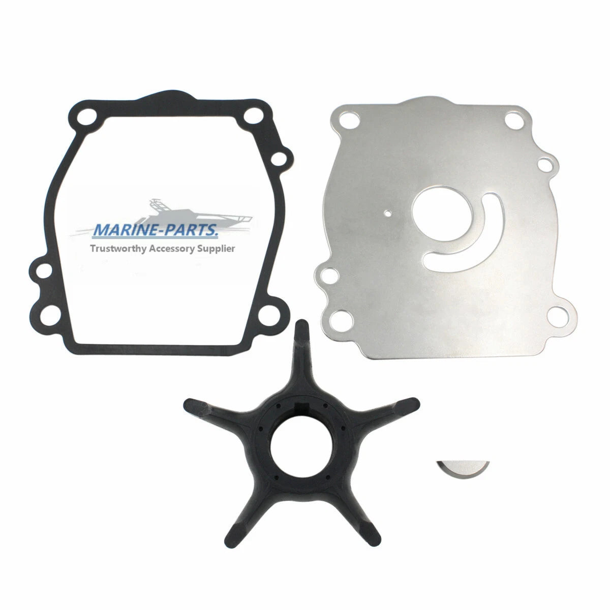 Water Pump Impeller Repair Kit for Suzuki DT150/DT175/DT200/DT225 (1985–2005)