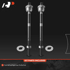 2X Front Inner Tie Rod Ends for Jeep Grand Cherokee WK (2005–2010)