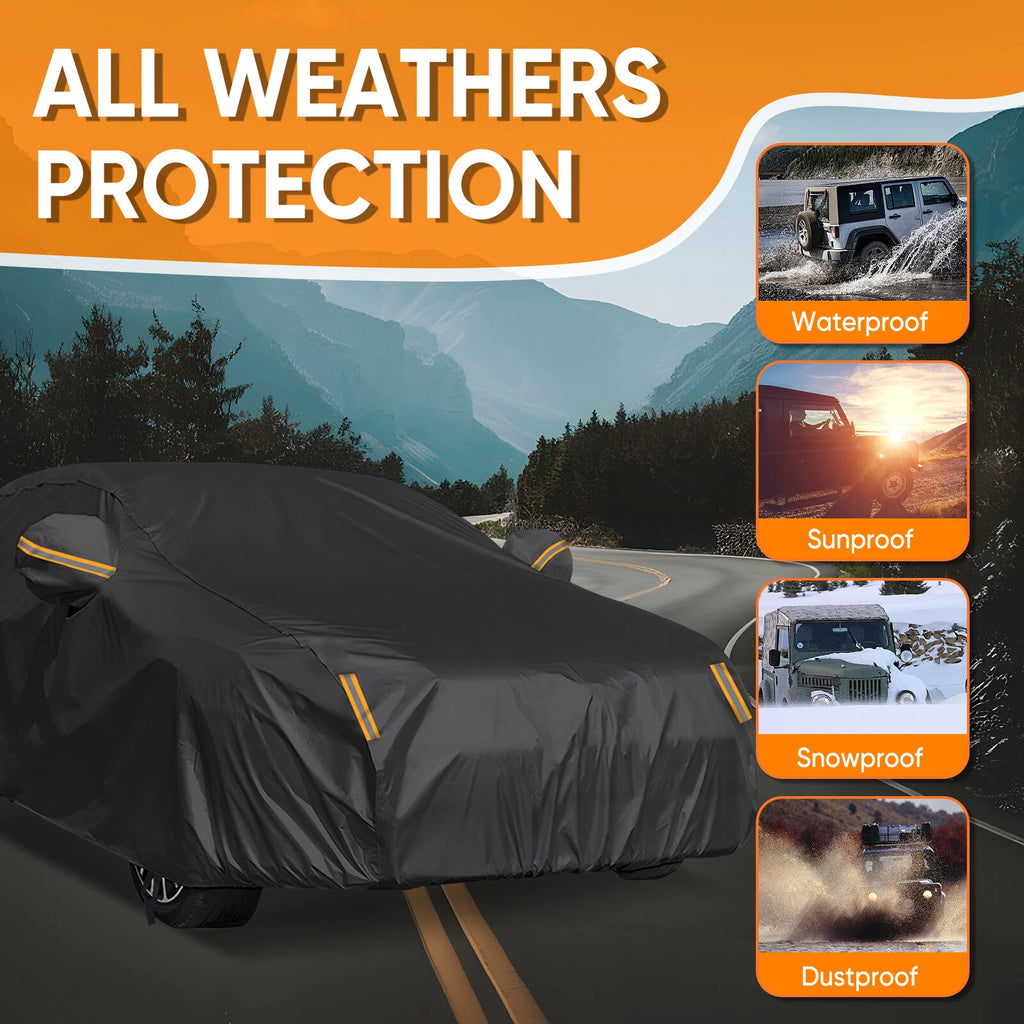 Full Car Cover for Cadillac CT5 CT4 (Waterproof, Dust, Rain, Wind)