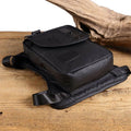 Waterproof Black Motorcycle Leg Bag Thigh Hip Pack Pouch for All Bikes