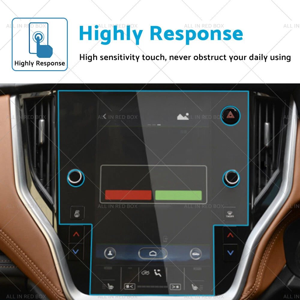 Tempered Glass Touch Screen Protector for Subaru Outback (2021–2023)