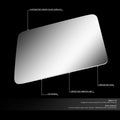 Left Side Rear View Mirror Glass for S10/S15/Jimmy (1982–1994)