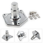 Chrome Solenoid Cover Starter Push Button for Harley Electra Glide (1991–2017)