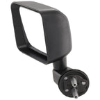 Left Manual Folding Mirror for Jeep Wrangler (2007–2010) Textured Black