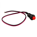 Horn Switch Button for Universal Cars (12V) - ABS Black