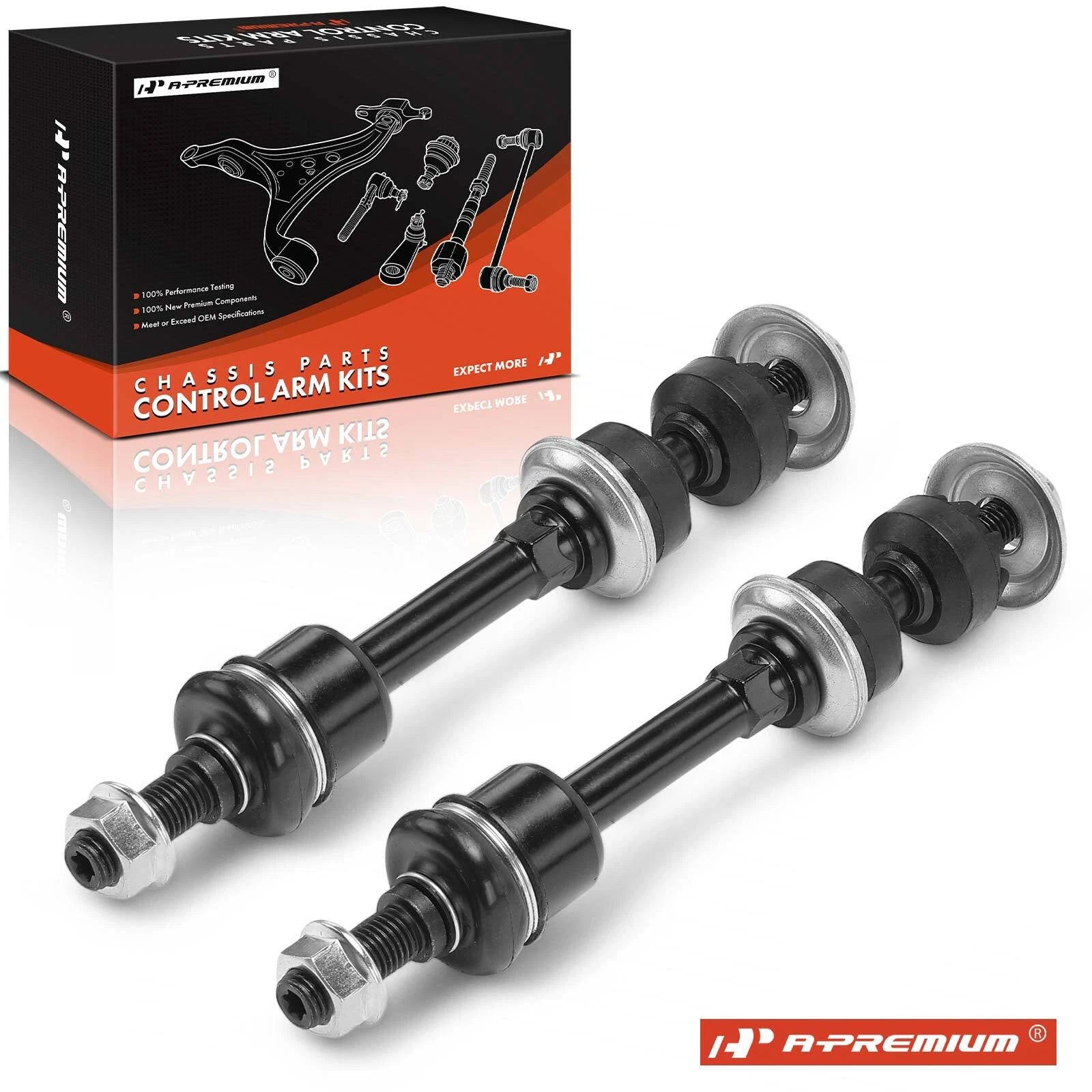 2X Front Stabilizer Bar Links for Ford F-150, Lincoln Mark LT (2005–2008)