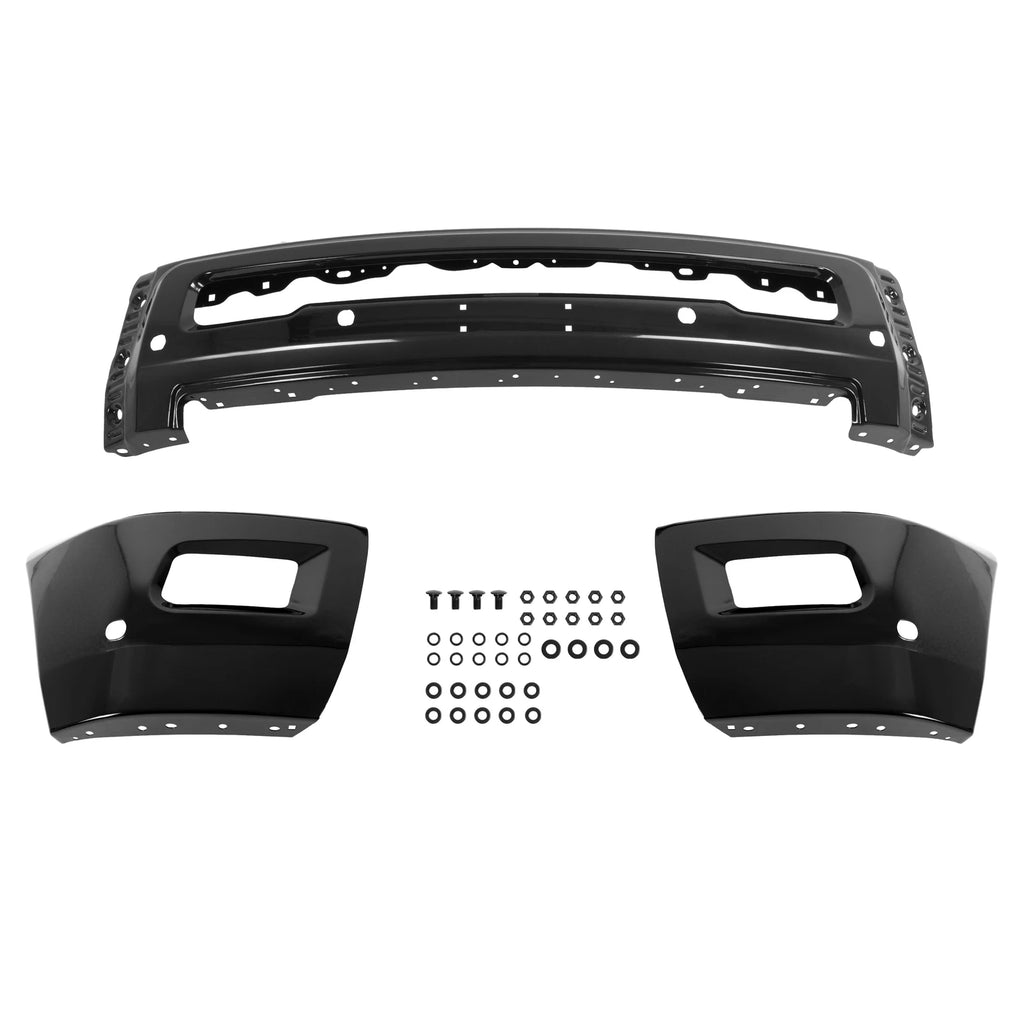 Front Bumper Face Bar for RAM 2500 3500 (2010-2018) with Fog Light Holes