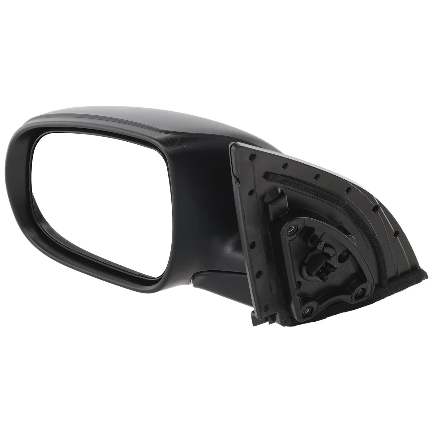 Manual Remote Mirror for Hyundai Accent (2010–2011) Front Left Black