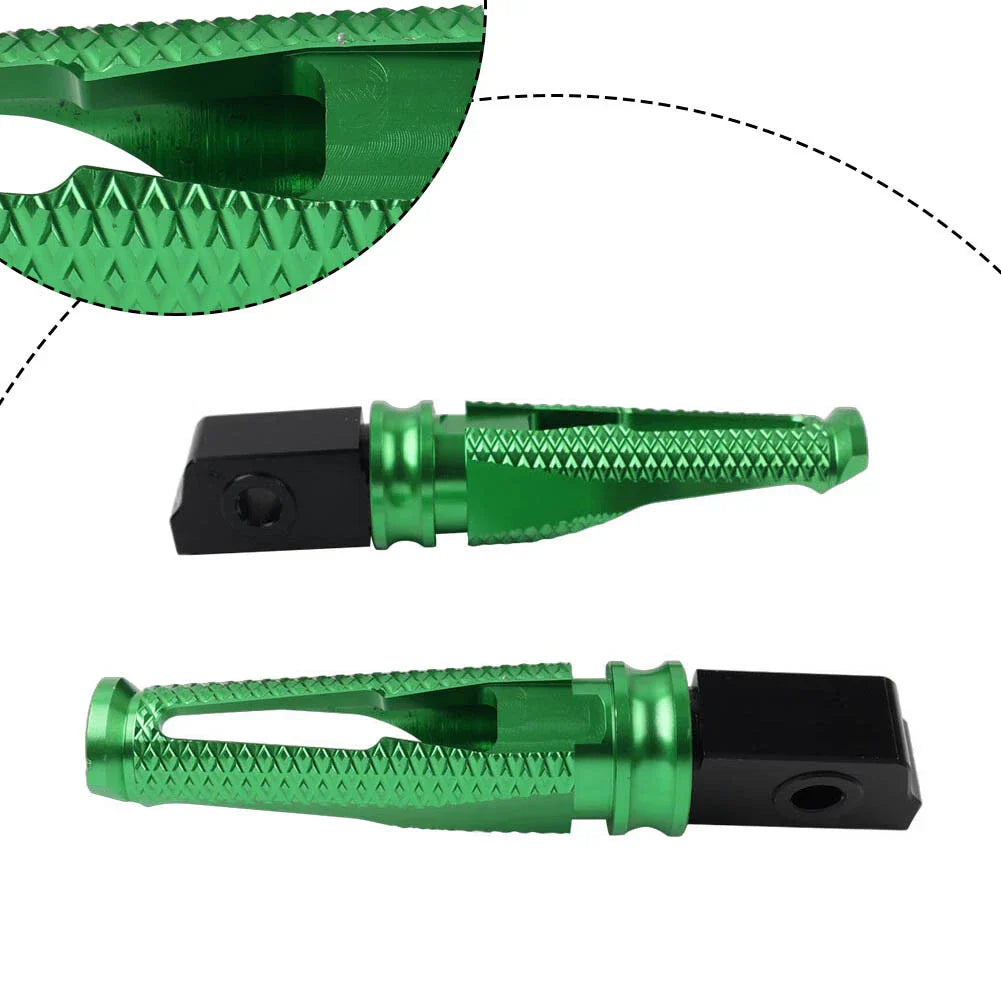 Green Rear Foot Pegs for Aprilia GPR125 GPR150 (2015-2023)