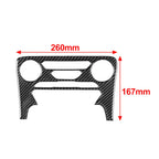 Carbon Fiber AC Climate Control Panel Cover for Ford Ranger 2019-2022