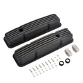 Short Valve Covers & 12" Oval Air Cleaner for Chevy SBC (1958–1986)