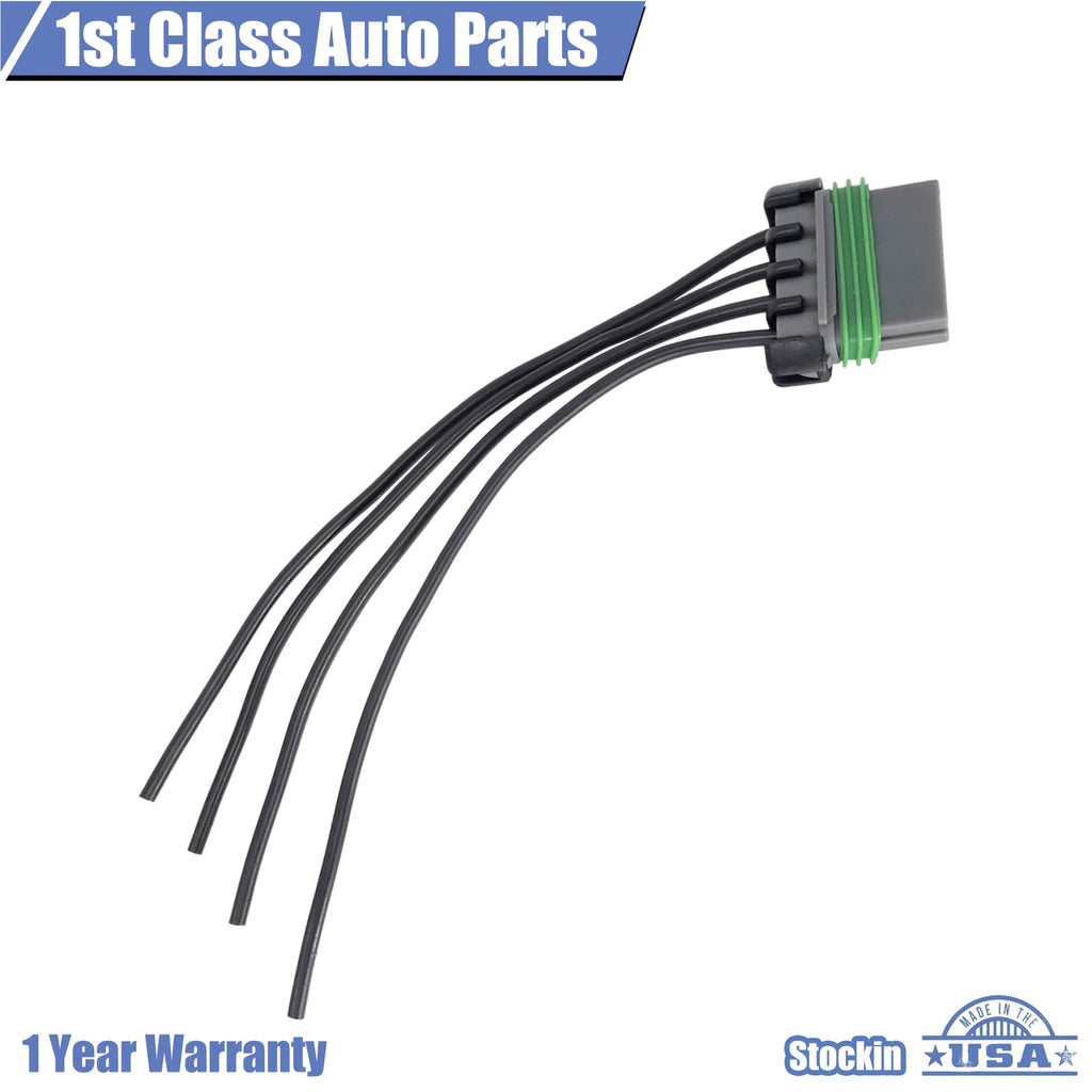 HVAC Blower Motor Resistor & Coolant Fan Motor Connector for Buick (S1352)