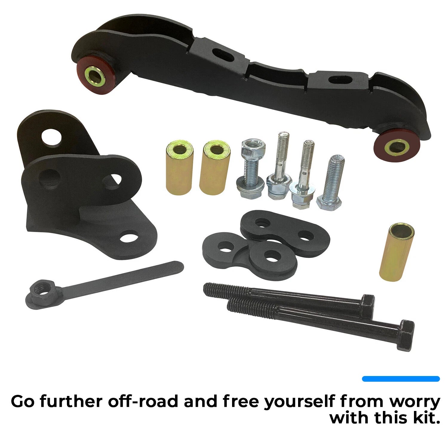 2-4" Differential Drop Lift Kit for GMC/Chevy K1500/K2500 4WD (1988–1999)