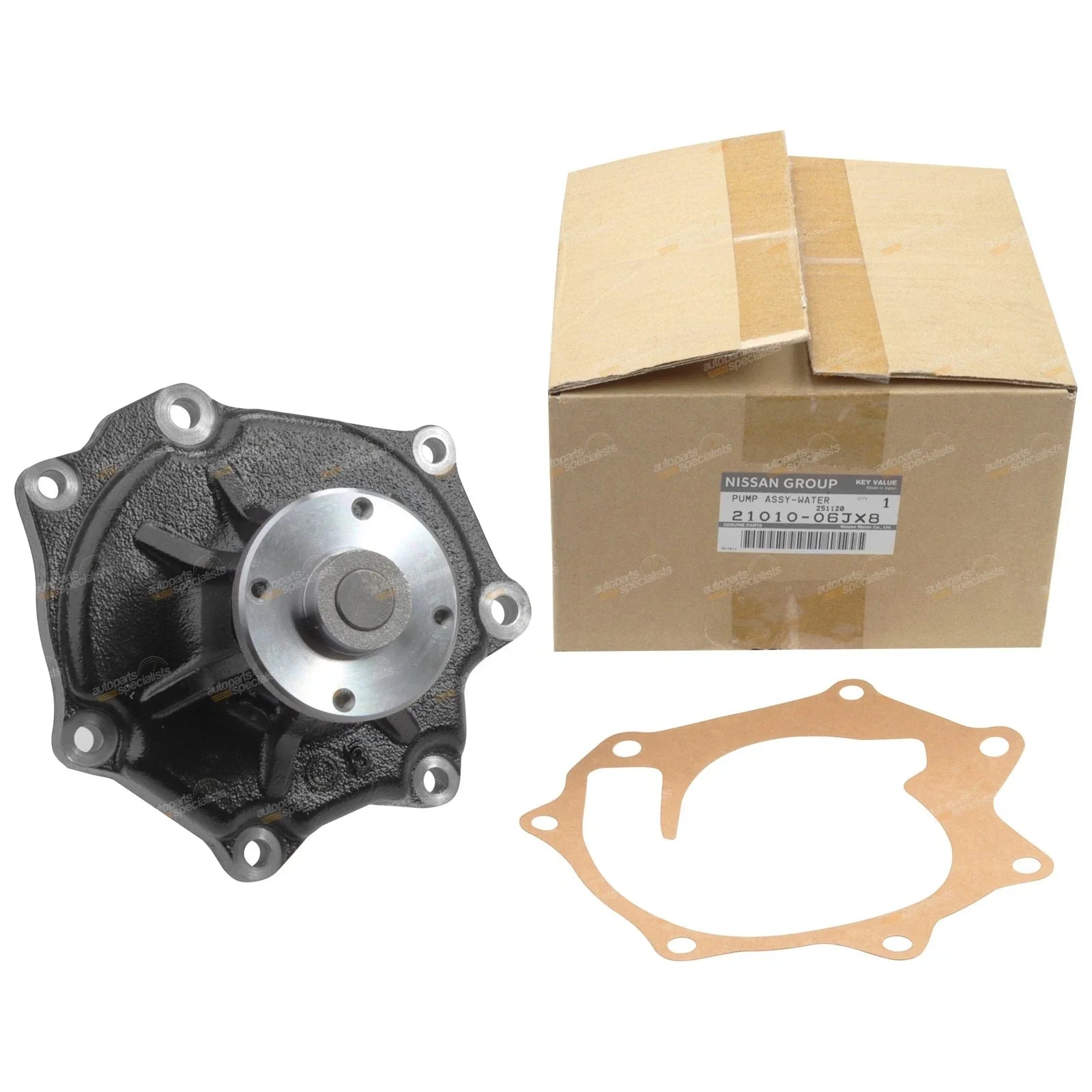 Water Pump for Nissan W40 W41 6cyl 4.2L TD42 Diesel (1991-2002)