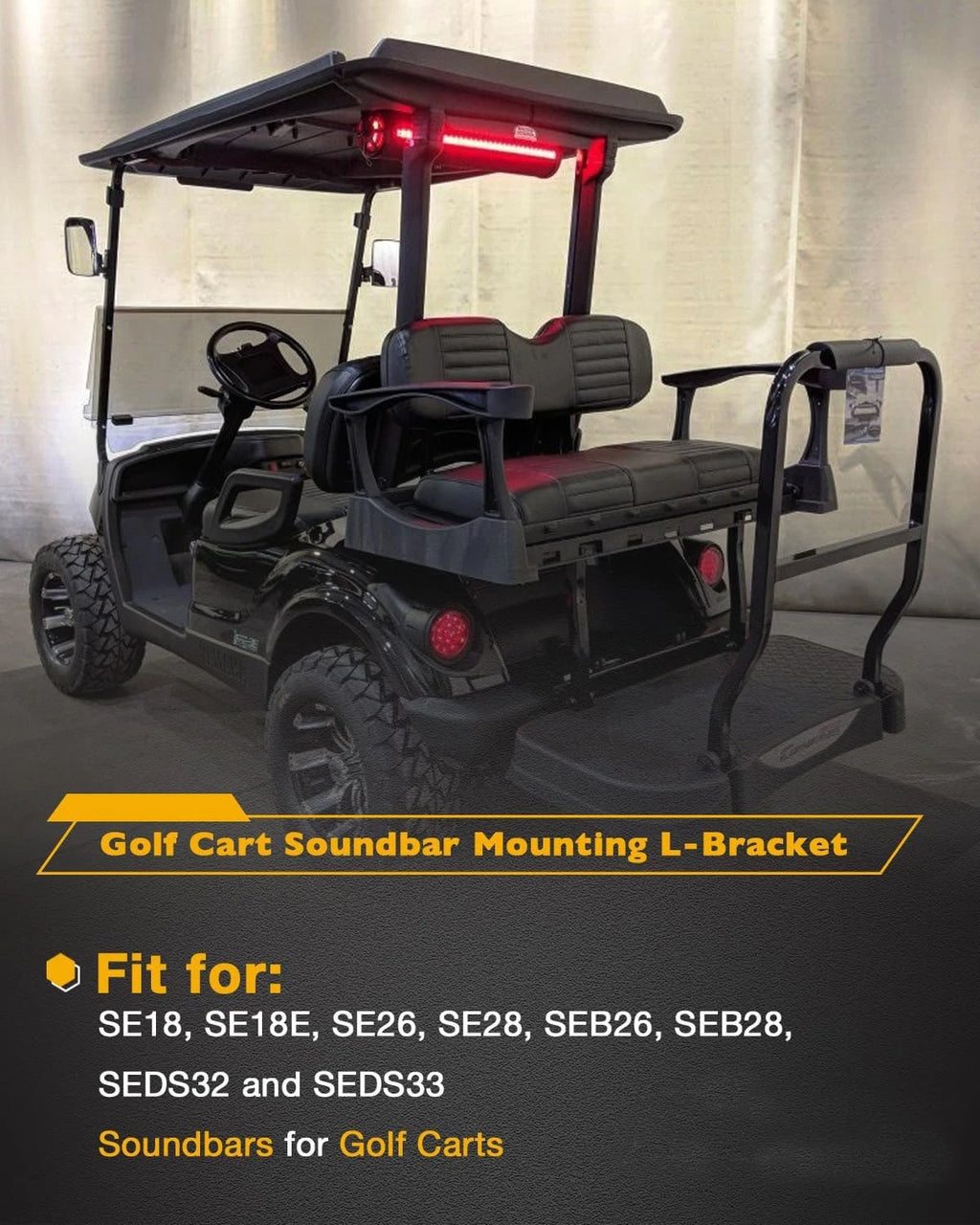 L-Bracket Mount for Golf Cart SE18 SE18E SE26 SE28 SEB26