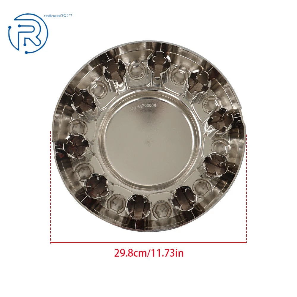 Chrome Front Wheel Center Cap for Dodge RAM 4500 5500 (2019-2021)