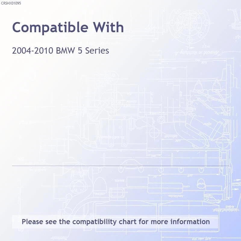 Replacement Aluminum Driver Side Front Fender for BMW 5 Series (2004–2010)