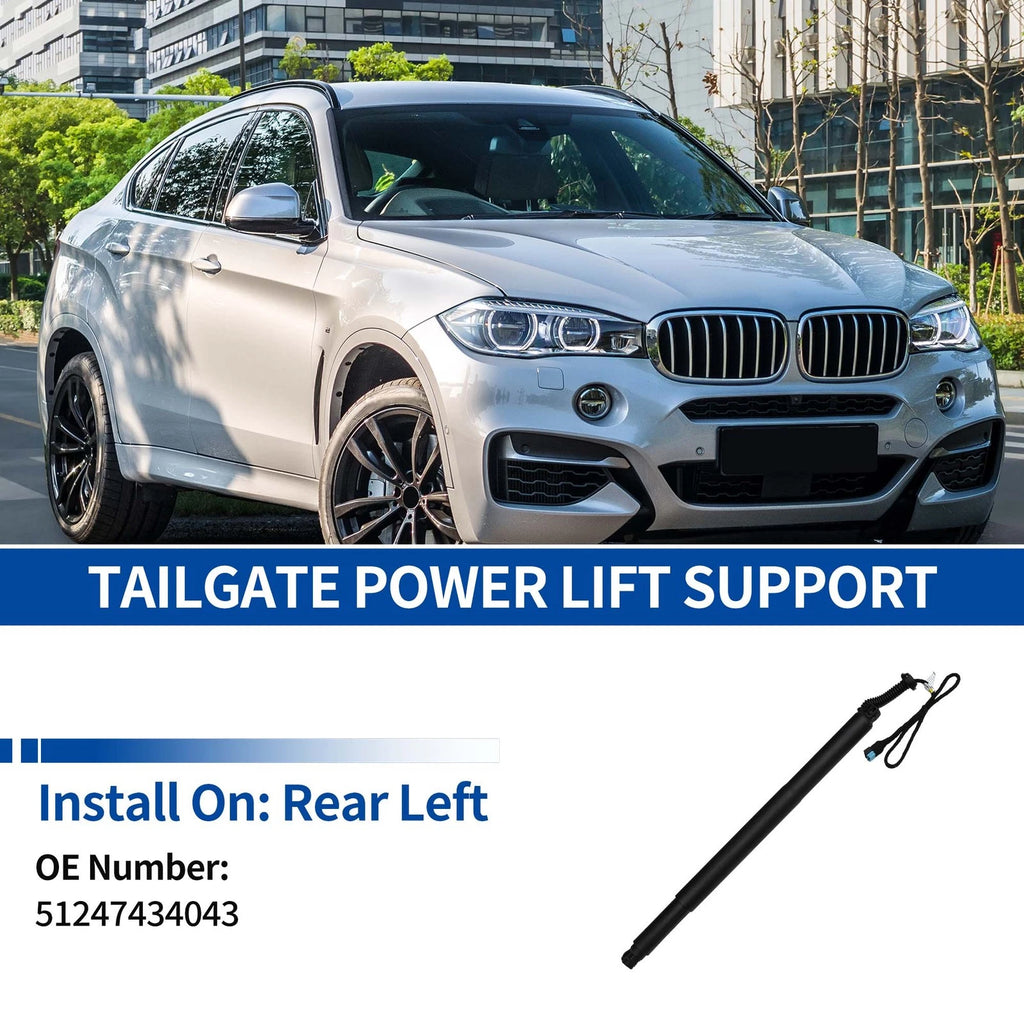 Rear LH Tailgate Power Lift Support for BMW X6 F16 F86 (2014–2019) No. 51247434043
