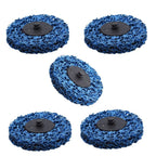 Set of 5 Quick Change 3" Easy Strip & Clean Discs for Automotive Use