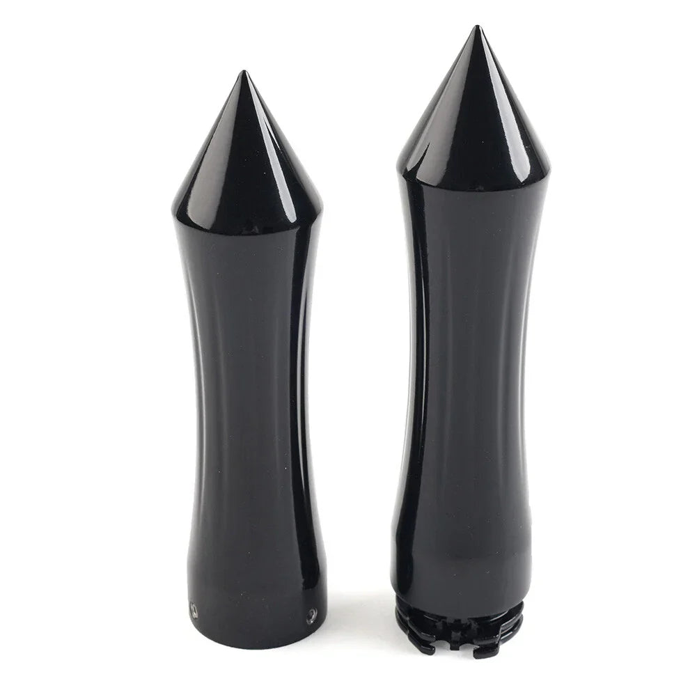 1" Motorcycle Spike Handlebar Grips for Harley & Kawasaki