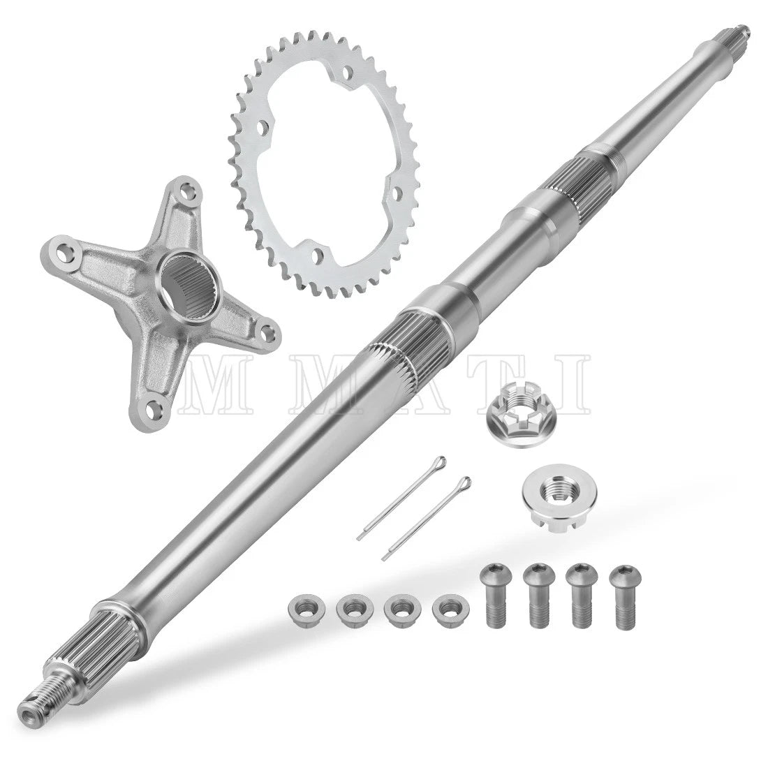 Axle Shaft & Sprocket Hub for Yamaha YFZ450 (2004–2005) 5TG-25381-00-00