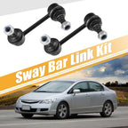 2X Rear Sway Bar Links 52320S5A013 52321S5A013 for Honda Civic (2001–2005)