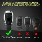 3-Button Smart Key Holder Protector for Mercedes-Benz C-Class (2009-2018)