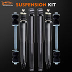 Front Rear Shock Suspension Assembly for Silverado GMC Sierra 1500 (2007-2018)
