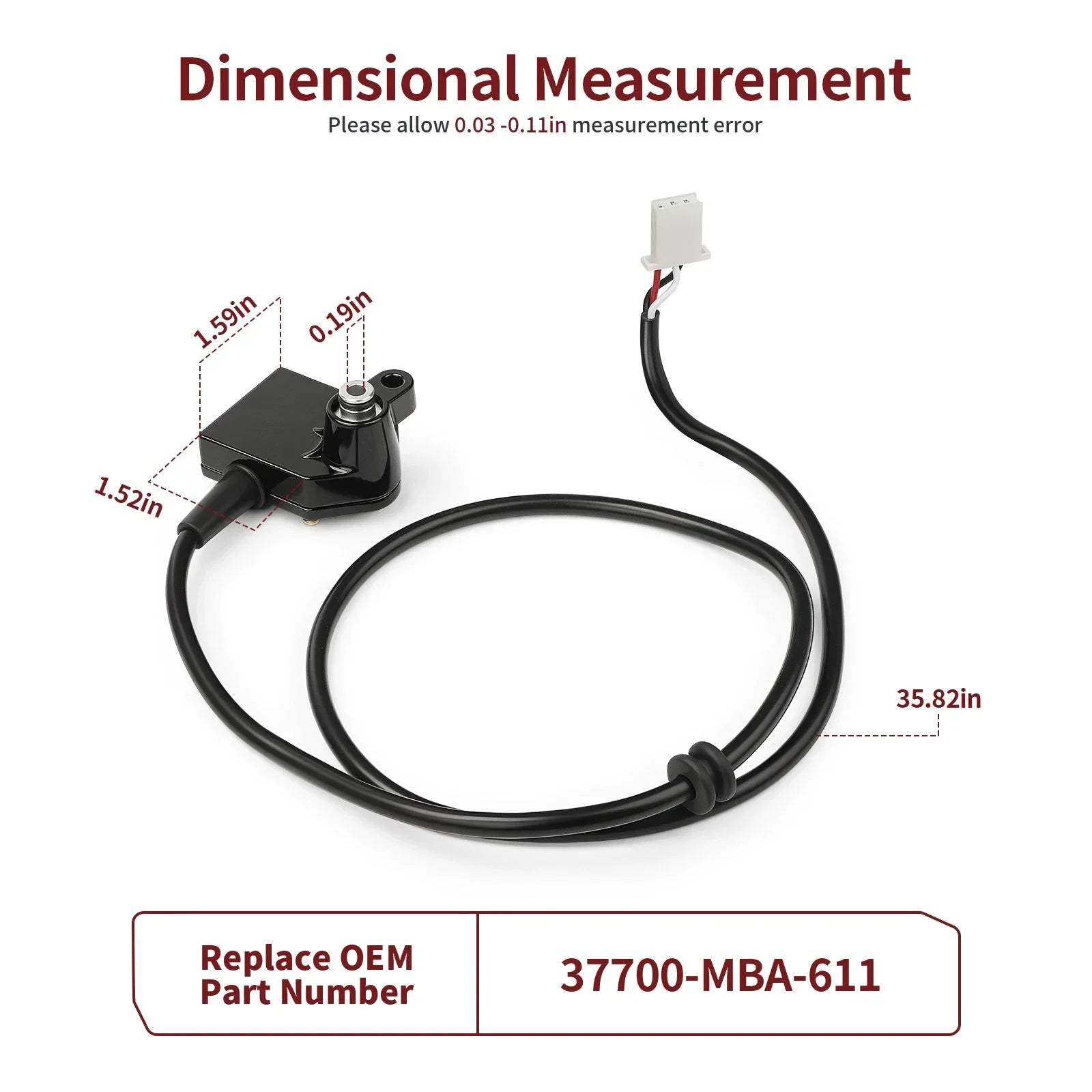 Speed Sensor Speedometer Switch for Honda Shadow 750 (2001–2007)