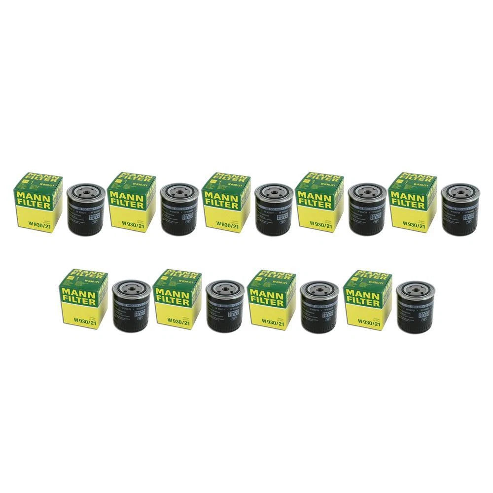 Set of 9 Oil Filters for Audi A4/A6/Allroad Quattro/Cabriolet/S4 (1990)