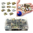 150Pcs Universal Fender Bumper Door Panel Trim Retainer Fasteners
