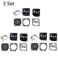 3X Chainsaw Carburetor Rebuild Kit for Poulan McCulloch ZAMA RB-39