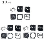 3X Chainsaw Carburetor Rebuild Kit for Poulan McCulloch ZAMA RB-39