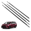 Set of 4 Door Belt Molding for Toyota Sienna (2011–2020) 68160-08020 68210-08020