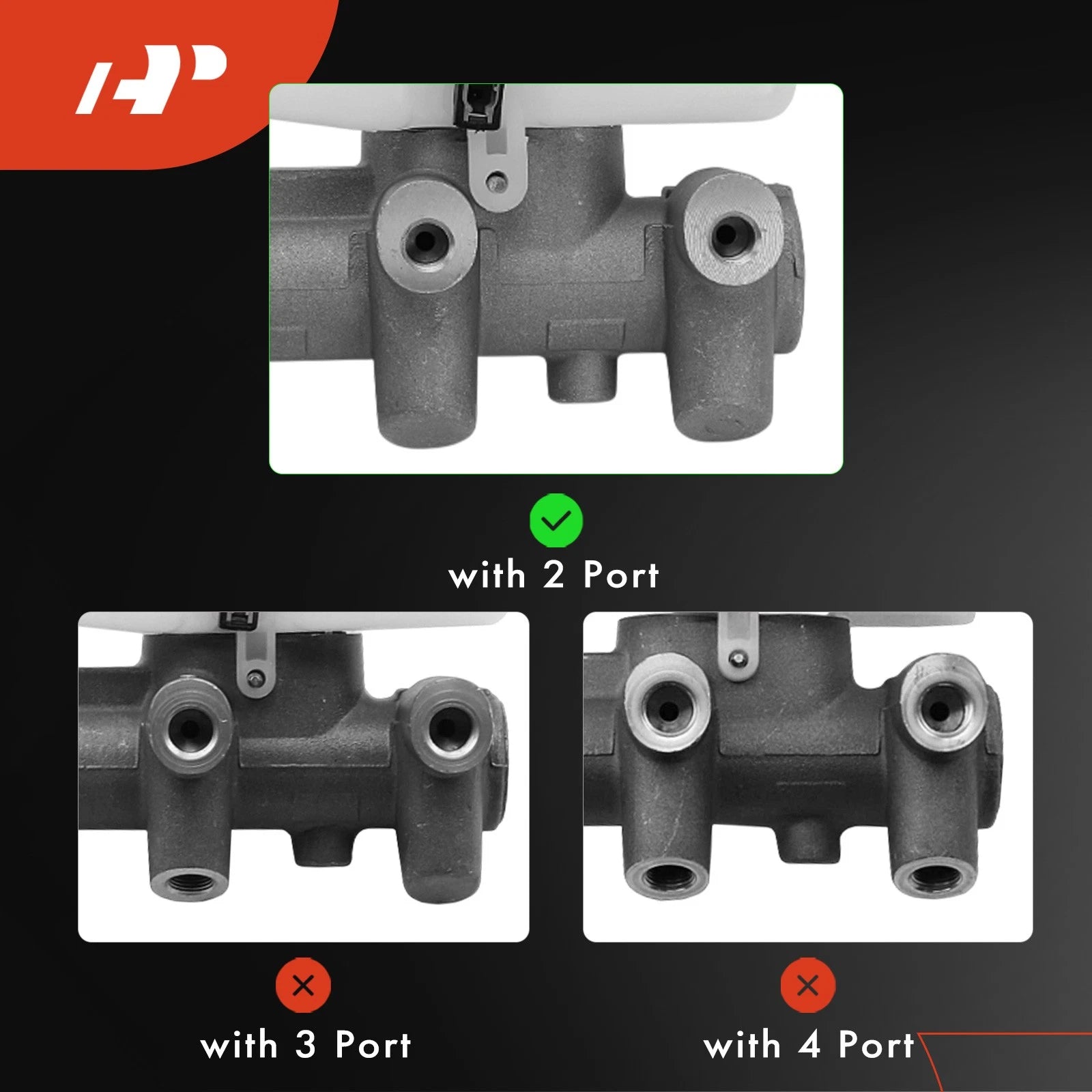 Brake Master Cylinder with Reservoir for Nissan Frontier Xterra (2005–2010)