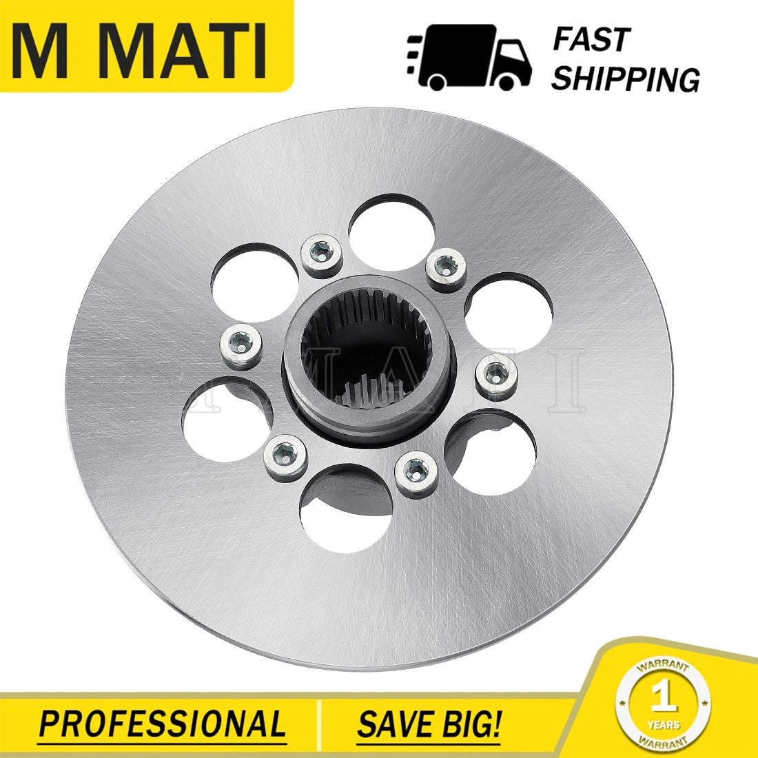 Rear Differential Drive Shaft Brake Rotor for Yamaha Rhino YXR660F YXR450F