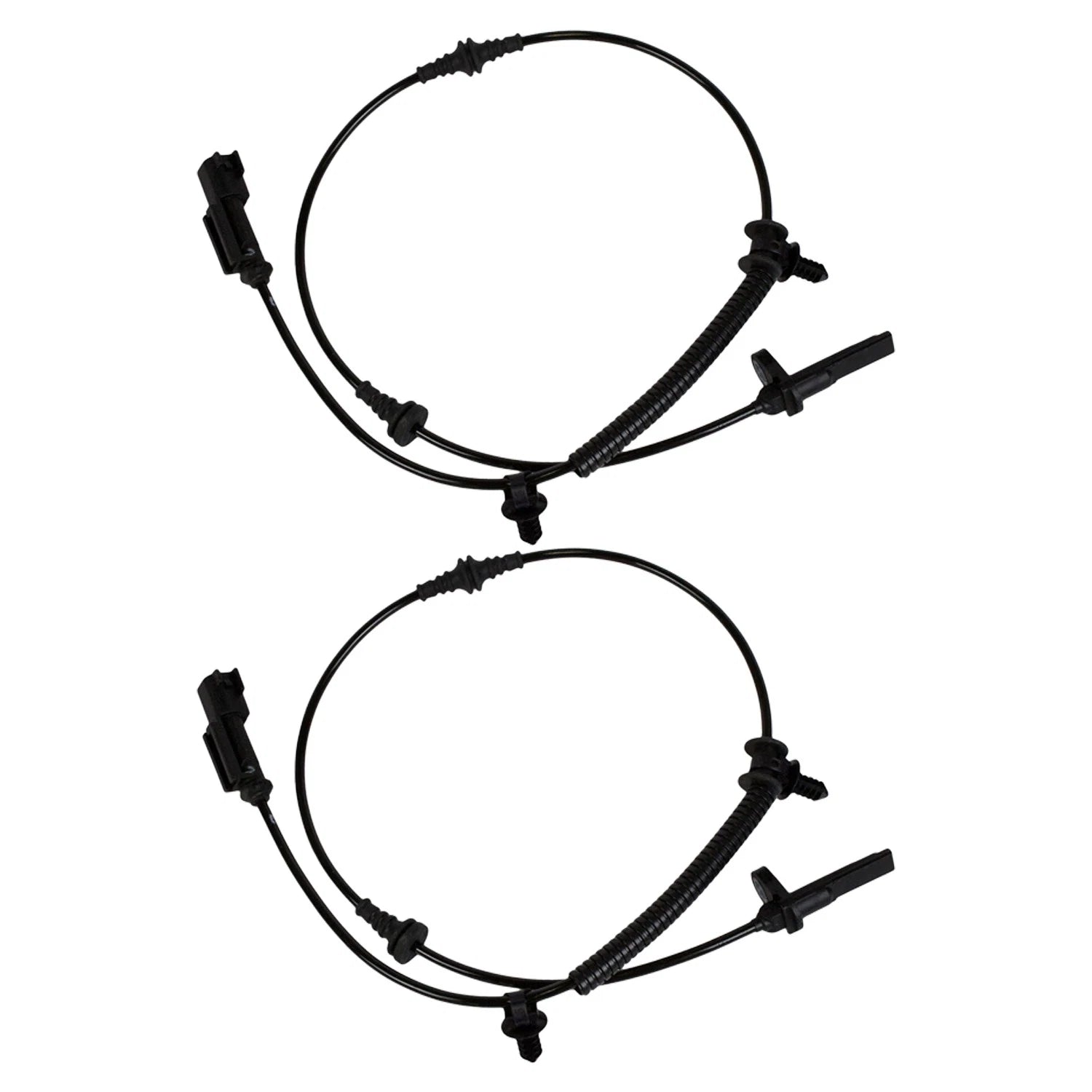 Set of 2 Rear ABS Wheel Speed Sensors for Ford Explorer Flex Taurus MKS MKT (2011–2019)