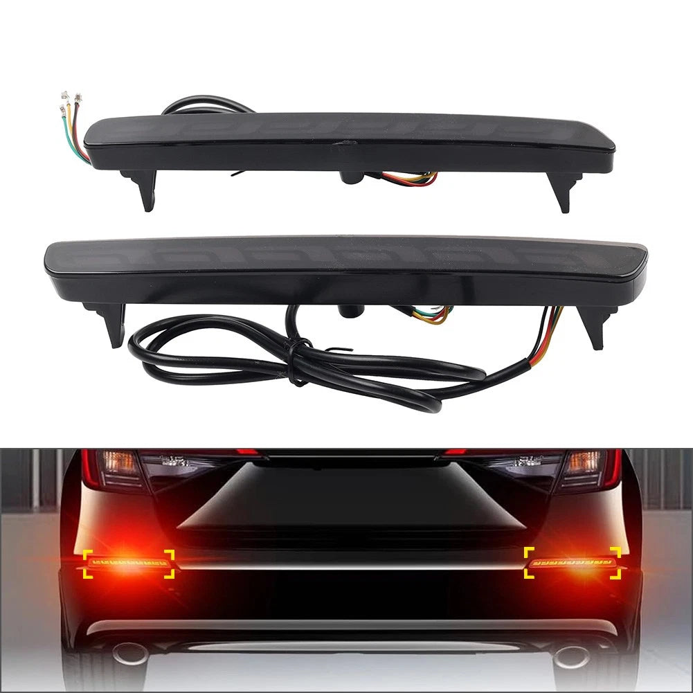 Rear Bumper Reflector Brake Light Turn Signal Smoke for Honda CR-V (2023–2024)