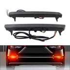 Rear Bumper Reflector Brake Light Turn Signal Smoke for Honda CR-V (2023–2024)