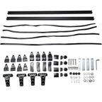 Set of 2 Universal Roof Rack Cross Bars for Most Cars SUVs