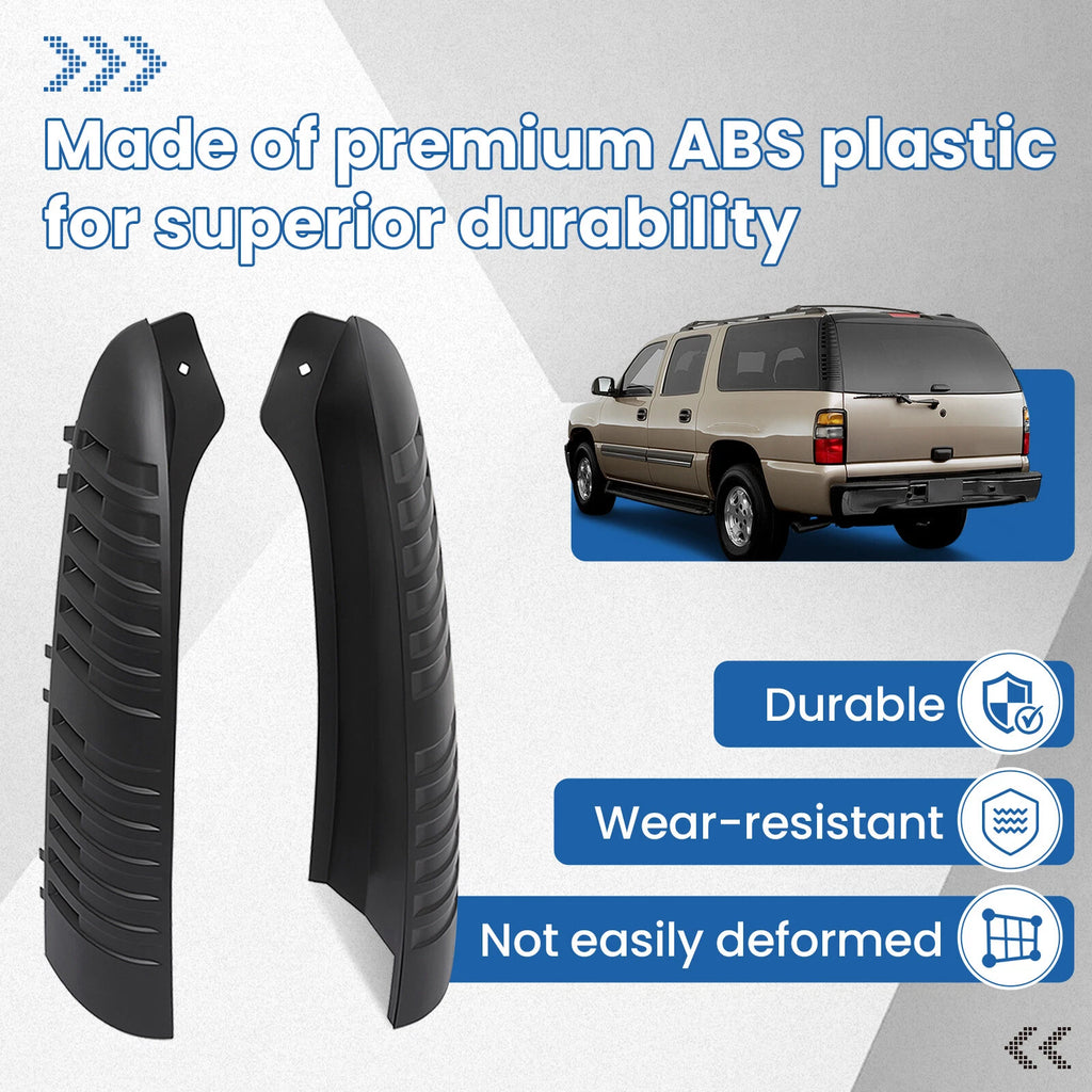 Rear D-Pillar Molding Trim Panels for Chevy Tahoe Suburban GMC Yukon (2000–2006)