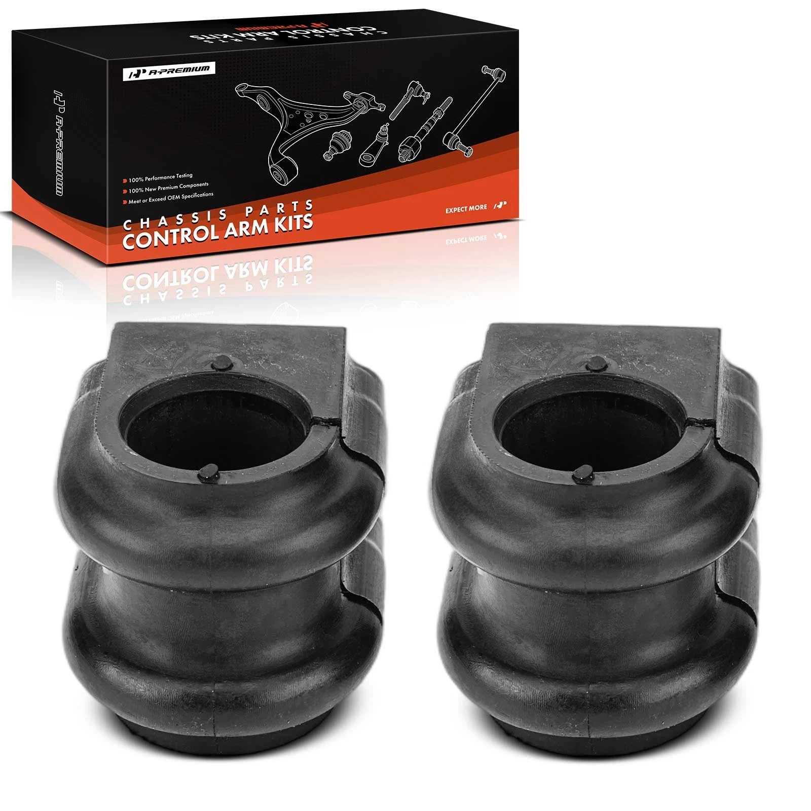 2X Front Sway Bar Bushing for Hyundai Elantra (2007–2012) Kia Soul
