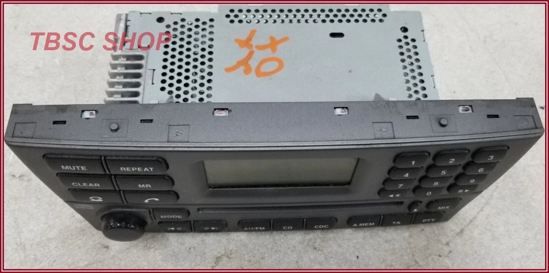 AM FM Radio CD Player for Jaguar X-Type (2004–2008) 4X43-18B876-AB