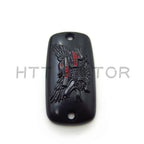 Black Brake Fluid Reservoir Cap for Honda Valkyrie Goldwing (1997–2003)