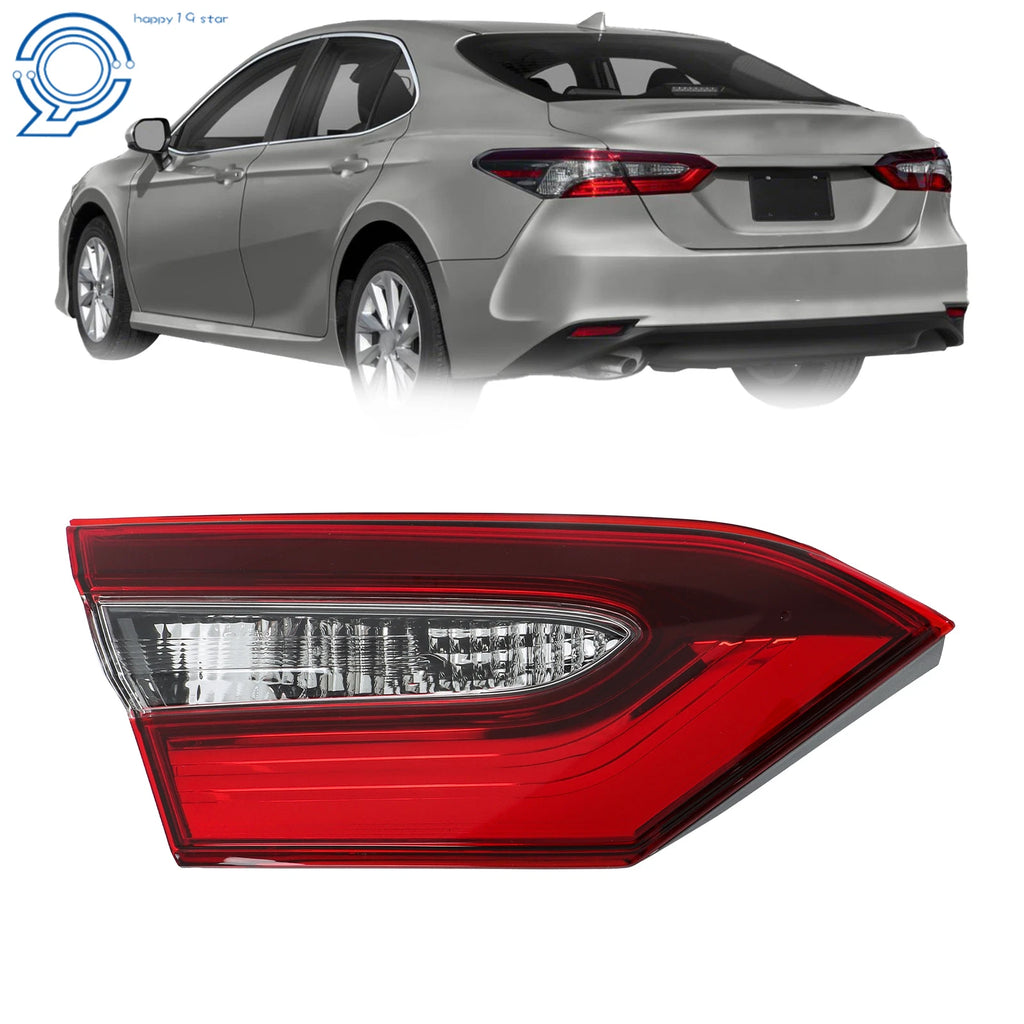 Driver Side Tail Light for Toyota Camry (2021–2023) Black Halogen