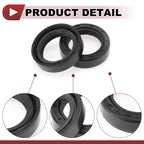 Set of 5 Rotary Shaft Oil Seals 28x40x10mm Nitrile Rubber 672668828489