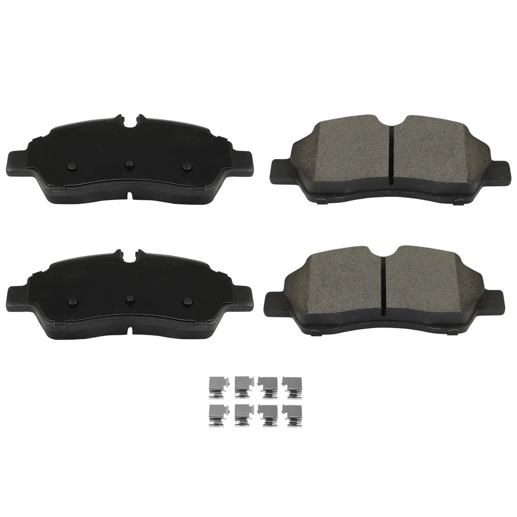 Set of 2 Metallic Brake Pads for Ford Transit-250 (2015–2020)
